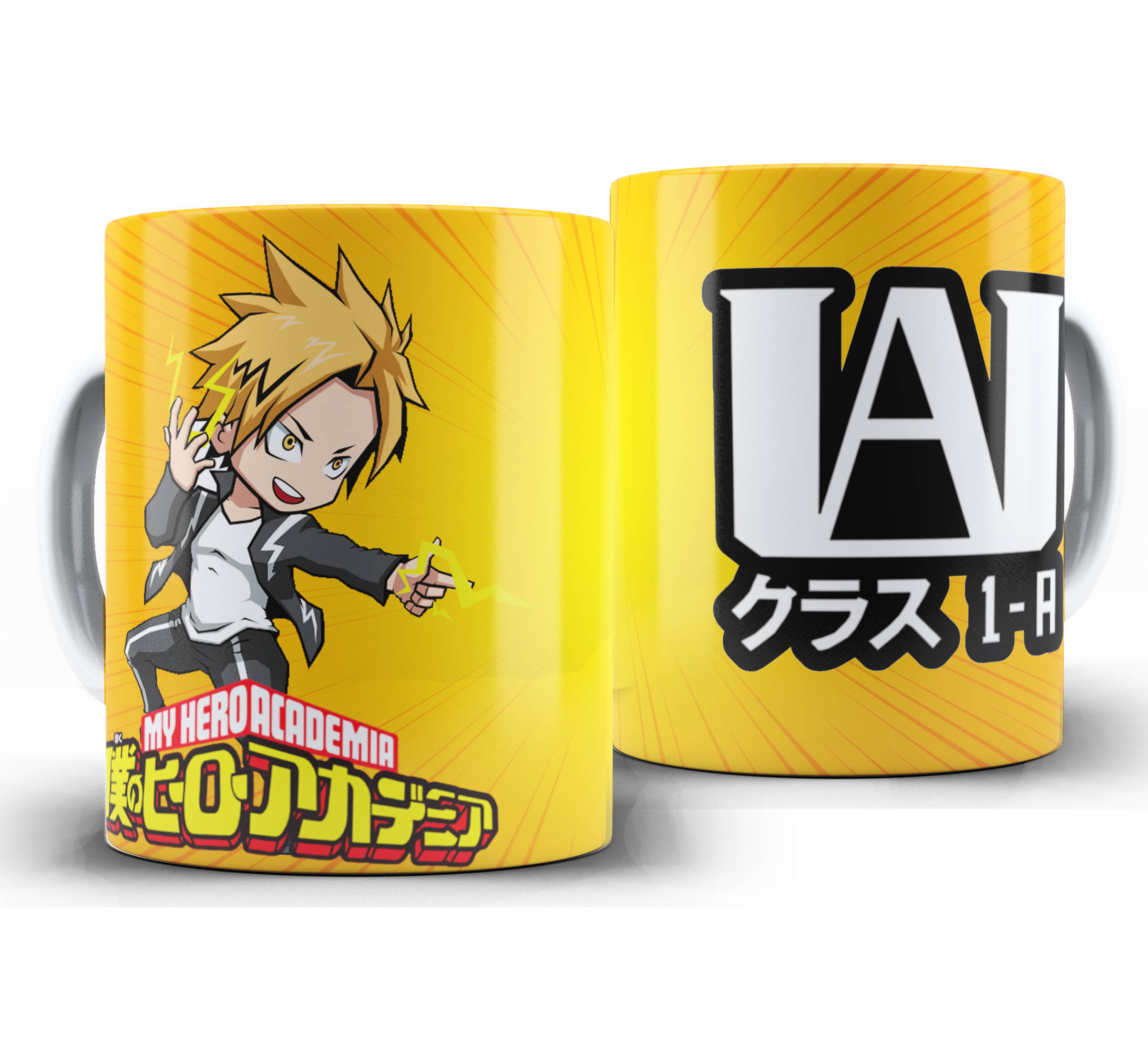 Caneca Anime - Boku no Hero Academia Chibi - Denki Kaminari